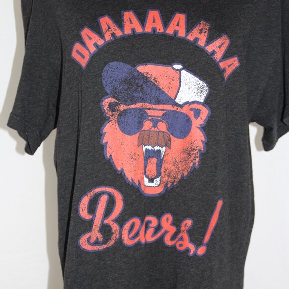 Human Da Bears Chicago Bears NFL T-shirt Chris Farley SNL - Picture 3 of 6